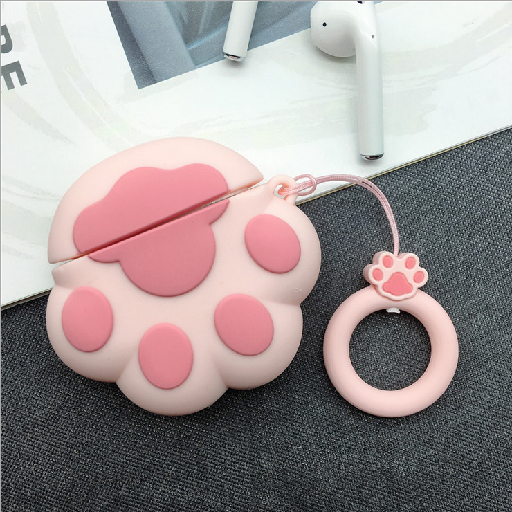 Lovely Cat's Paw Air Pods Case