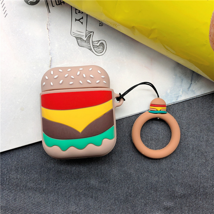 Hamburger Air Pods Case