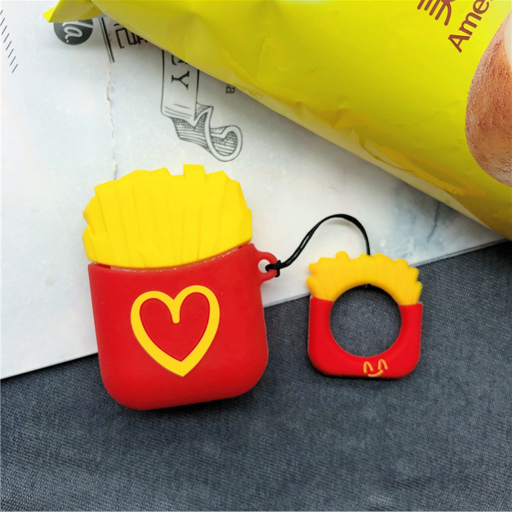 Heart Fries Air Pods Case